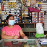 Emprendedora atendida por la FMBBVA en Perú