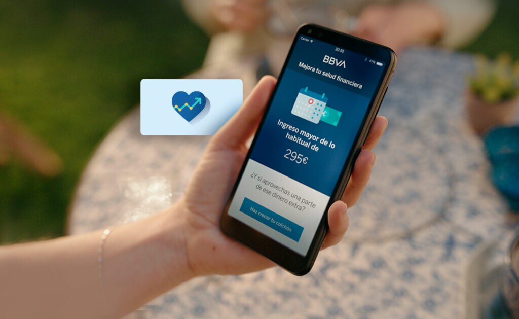 El 40% de los fondos de inversión contratados a BBVA en España llega de clientes que usan funcionalidades de salud financiera salud_financiera-app-educacion-bbva-campaña-clientes-digitalizacion-aplicaciones-funcionalidades
