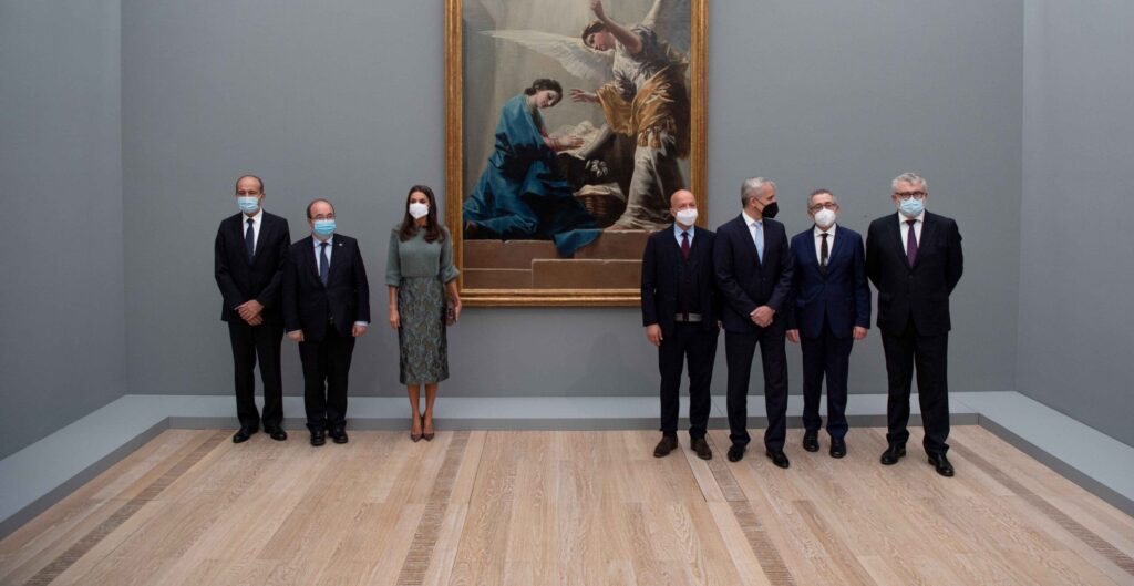 Inauguración oficial de la exposición Goya de la Fundación Beyeler con Su Majestad la Reina Letizia de España Foto Eddy Meltzer Inauguración oficial de la exposición Goya de la Fundación Beyeler con Su Majestad la Reina Letizia de España Foto Eddy Meltzer