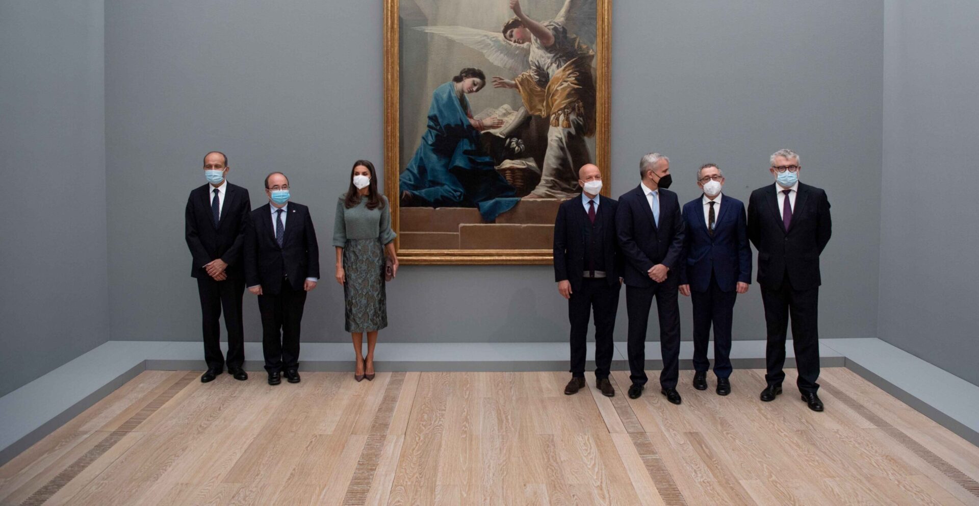 Inauguración oficial de la exposición Goya de la Fundación Beyeler con Su Majestad la Reina Letizia de España Foto Eddy Meltzer