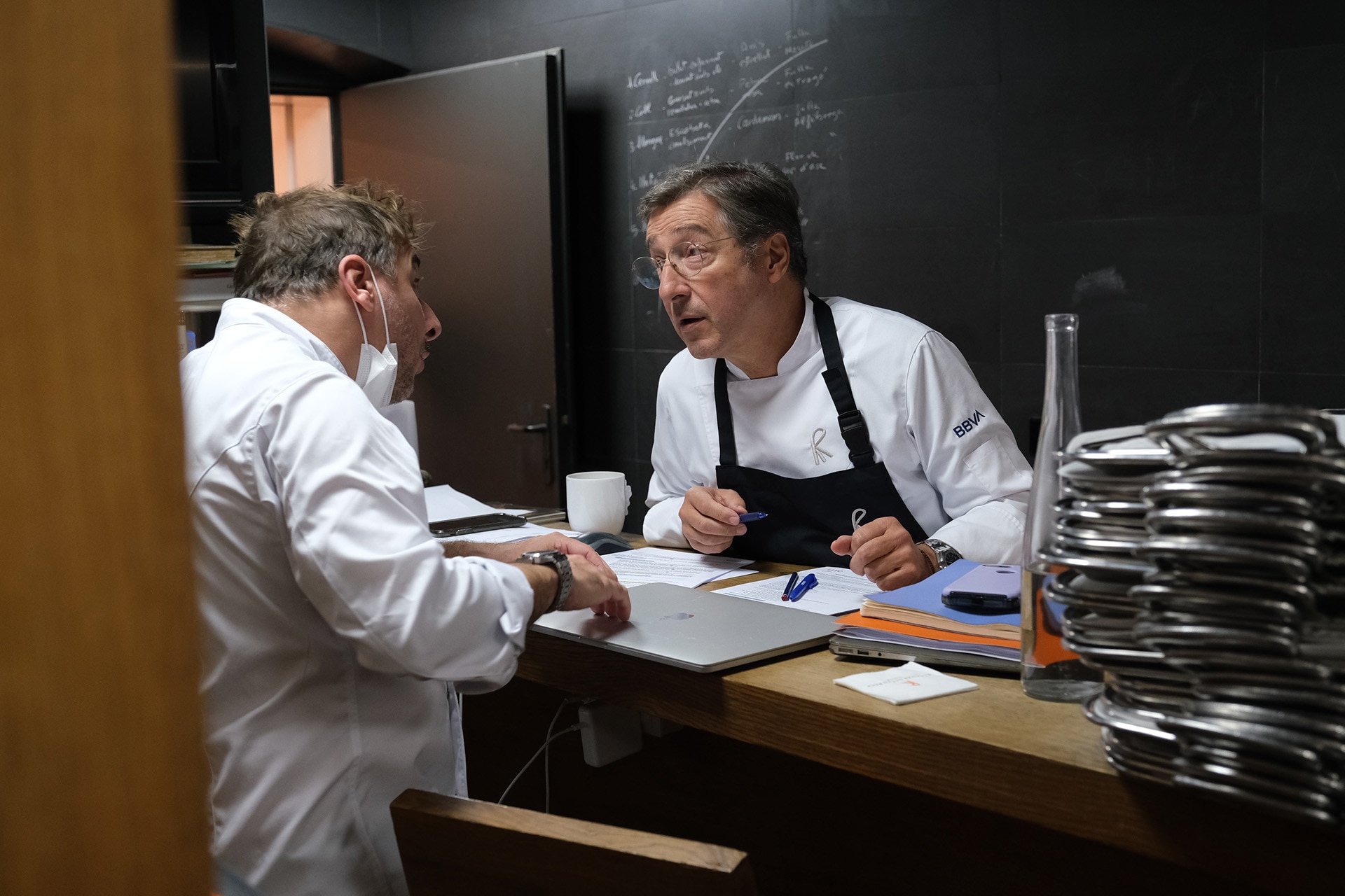 Jordi Roca y Joan Roca en el Celler de Can Roca