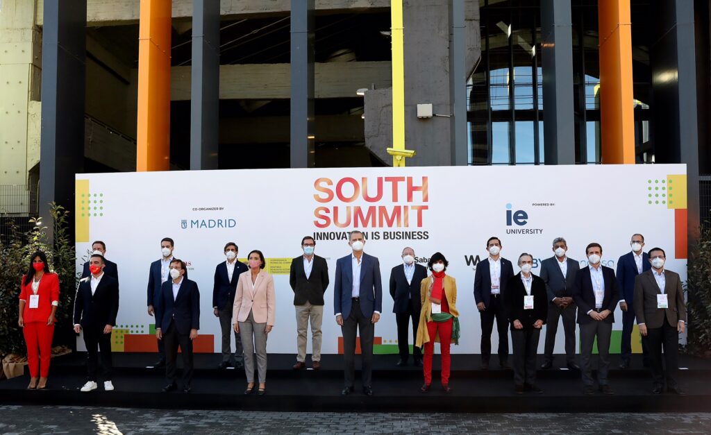 South-Summit-2021-BBVA-carlos-torres-vila-felipe-vi-madrid