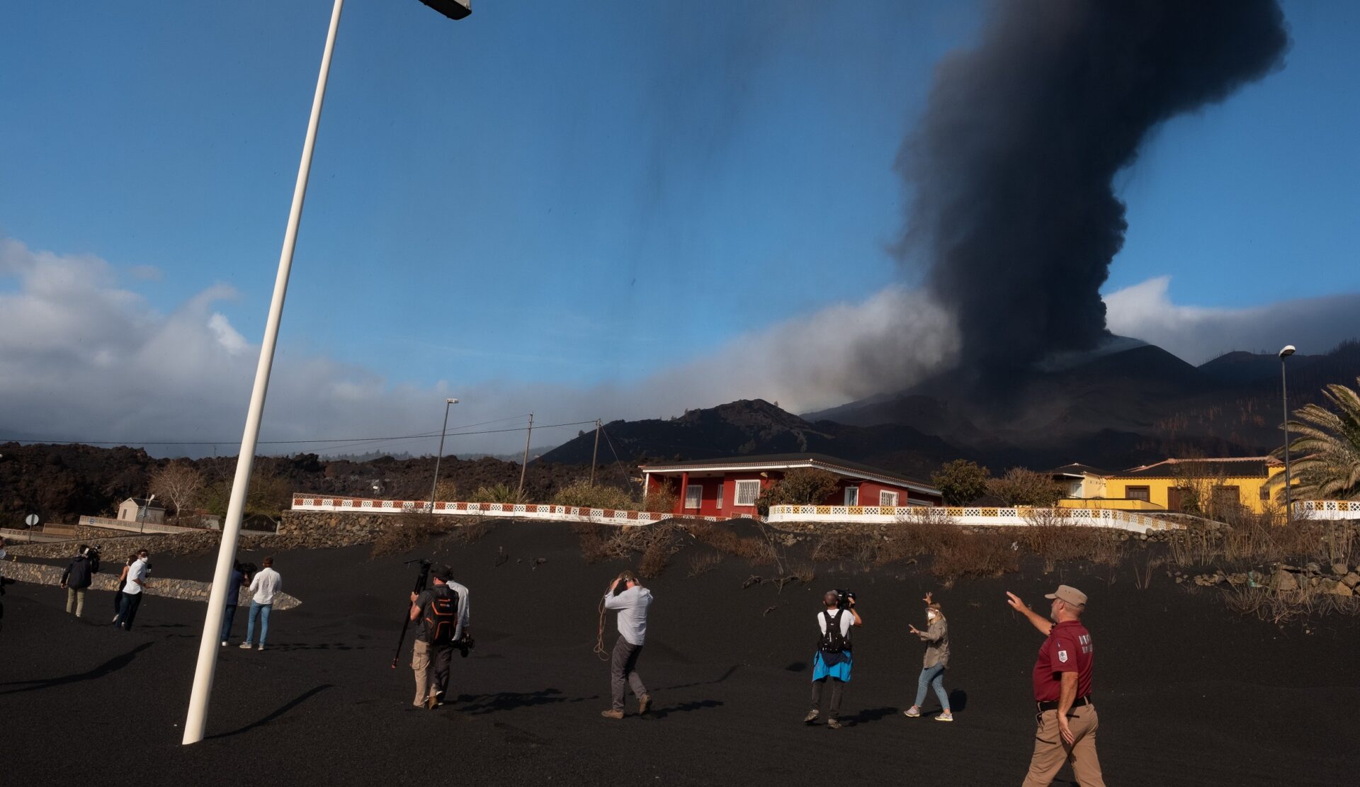 ceniza-volcan-la-palma-canarias-efe-BBVA EFE/Carlos de Saá