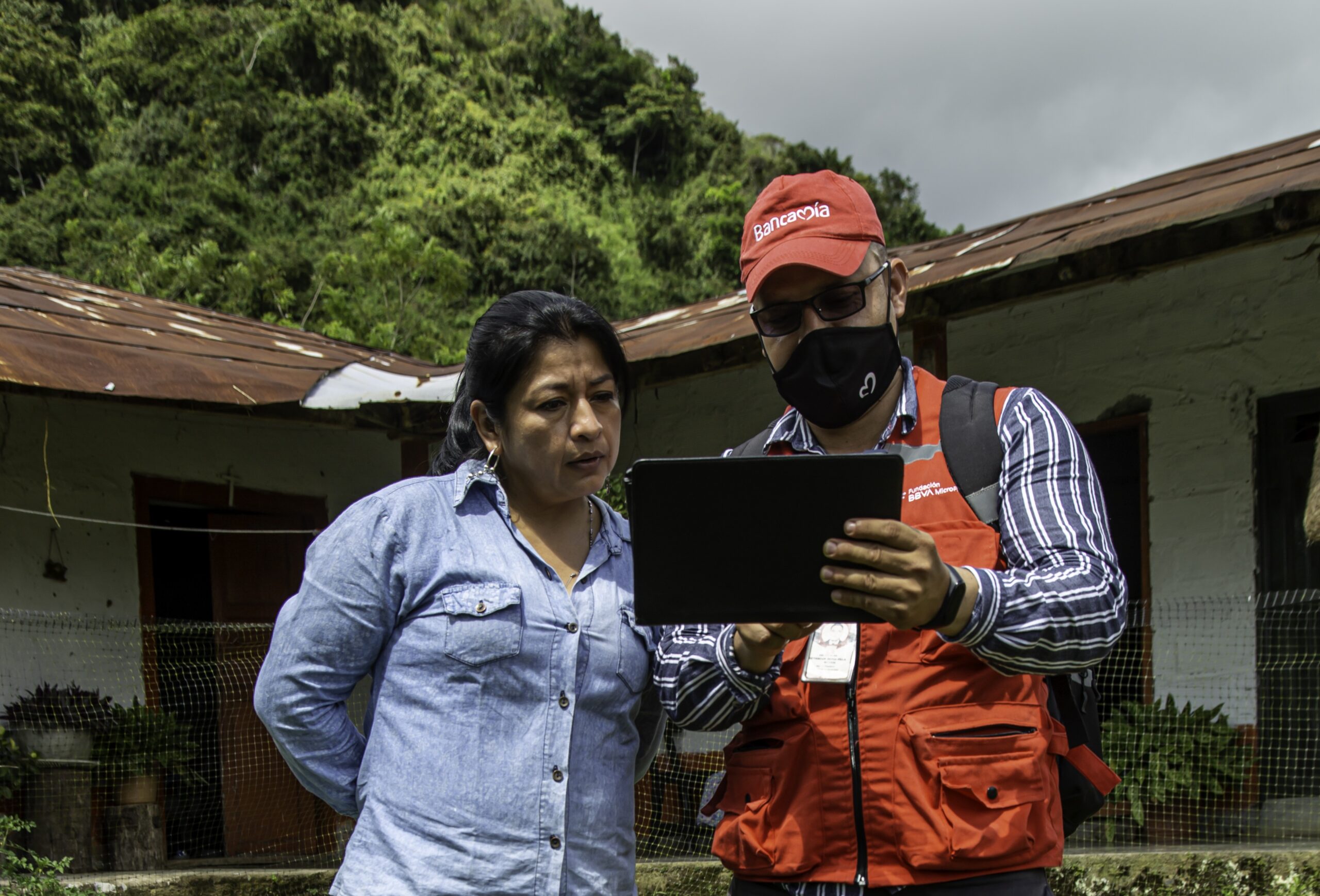 Luz Nelsy, emprendedora colombiana de la FMBBVA Luz Nelsy, emprendedora colombiana de la FMBBVA