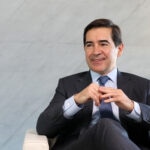 carlos-torres-vila-entrevista-presidente-BBVA Carlos Torres Vila, presidente de BBVA, durante la entrevista