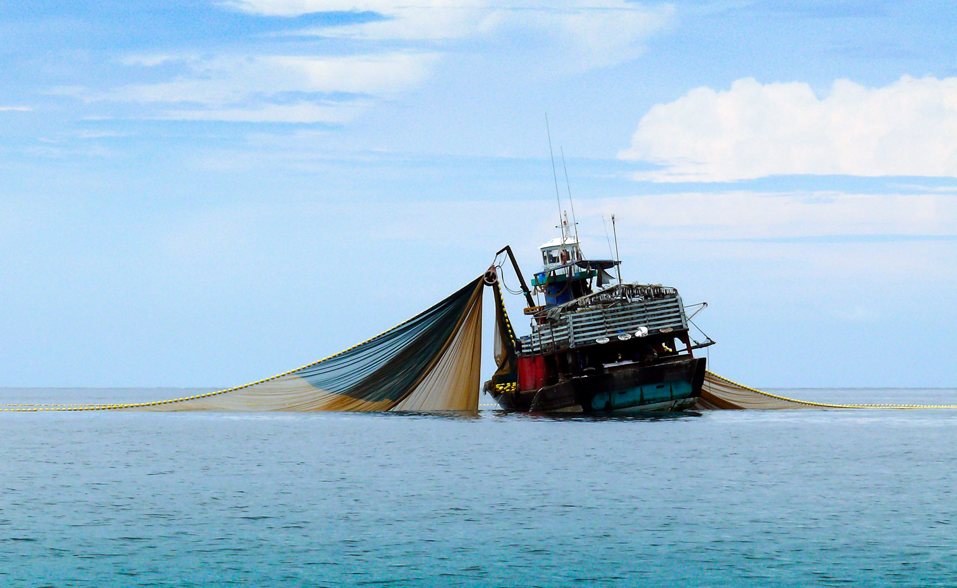 La pesca de arrastre libera millones de toneladas de CO2