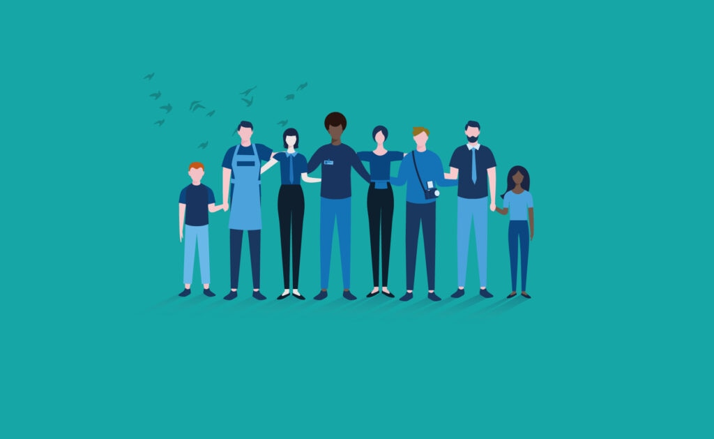 iniciativas_sociales-bbva-beneficio-social-personas-diversidad-equipo Las iniciativas sociales de BBVA beneficiaron a 44,2 millones de personas en 2021