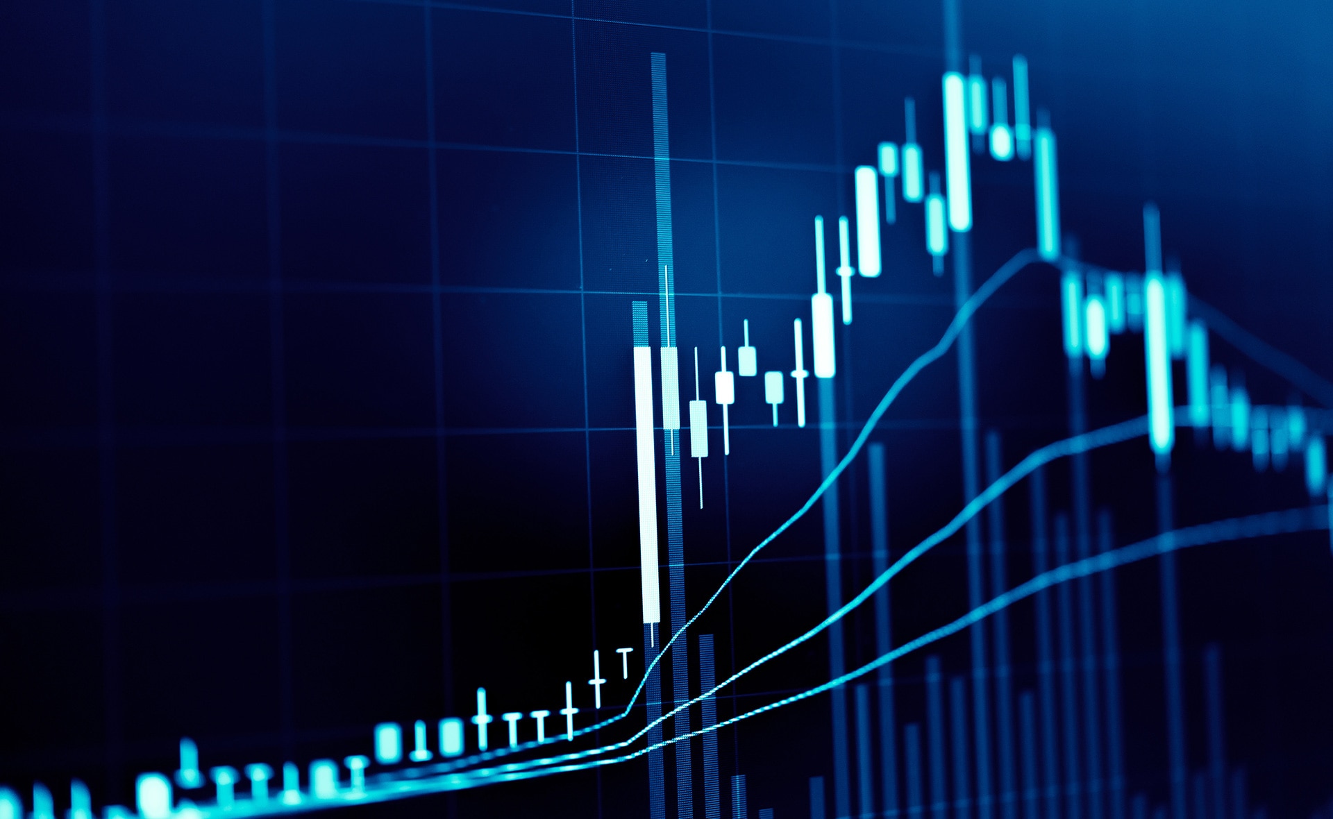 Fotografía de Gráfico financiero para Índices Cuantitativos