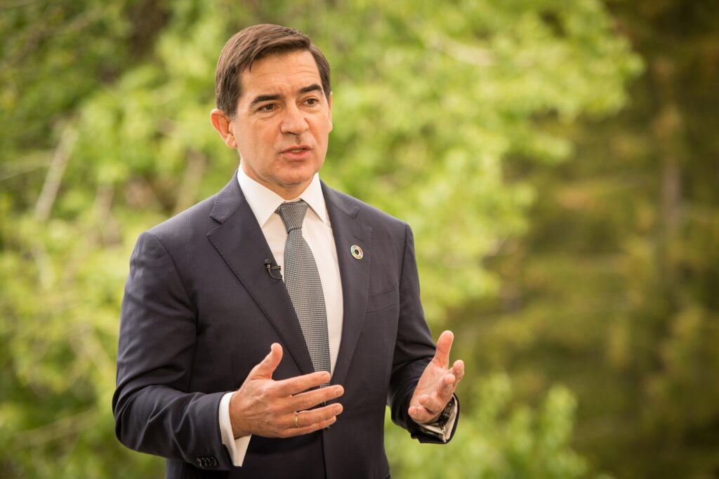 Carlos Torres Vila, en Davos: “España puede ser un exportador de energía a Europa” Carlos Torres Vila, en Davos: “España puede ser un exportador de energía a Europa”