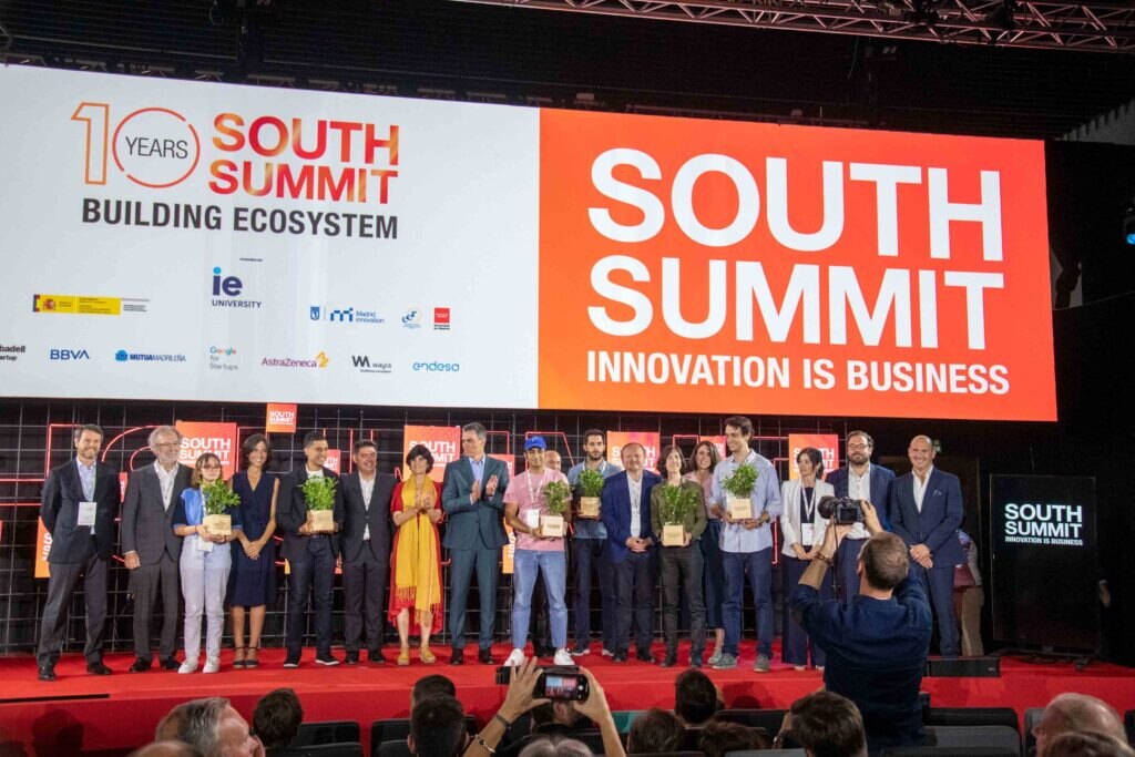 Pedro Sánchez preside el acto de entrega de los premiados en el South Summit 2022 Pedro Sánchez preside el acto de entrega de los premiados en el South Summit 2022