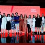 Equipo de Marketing de BBVA en España en la gala de entrega del premio Equipo de Marketing de BBVA en España en la gala de entrega del premio