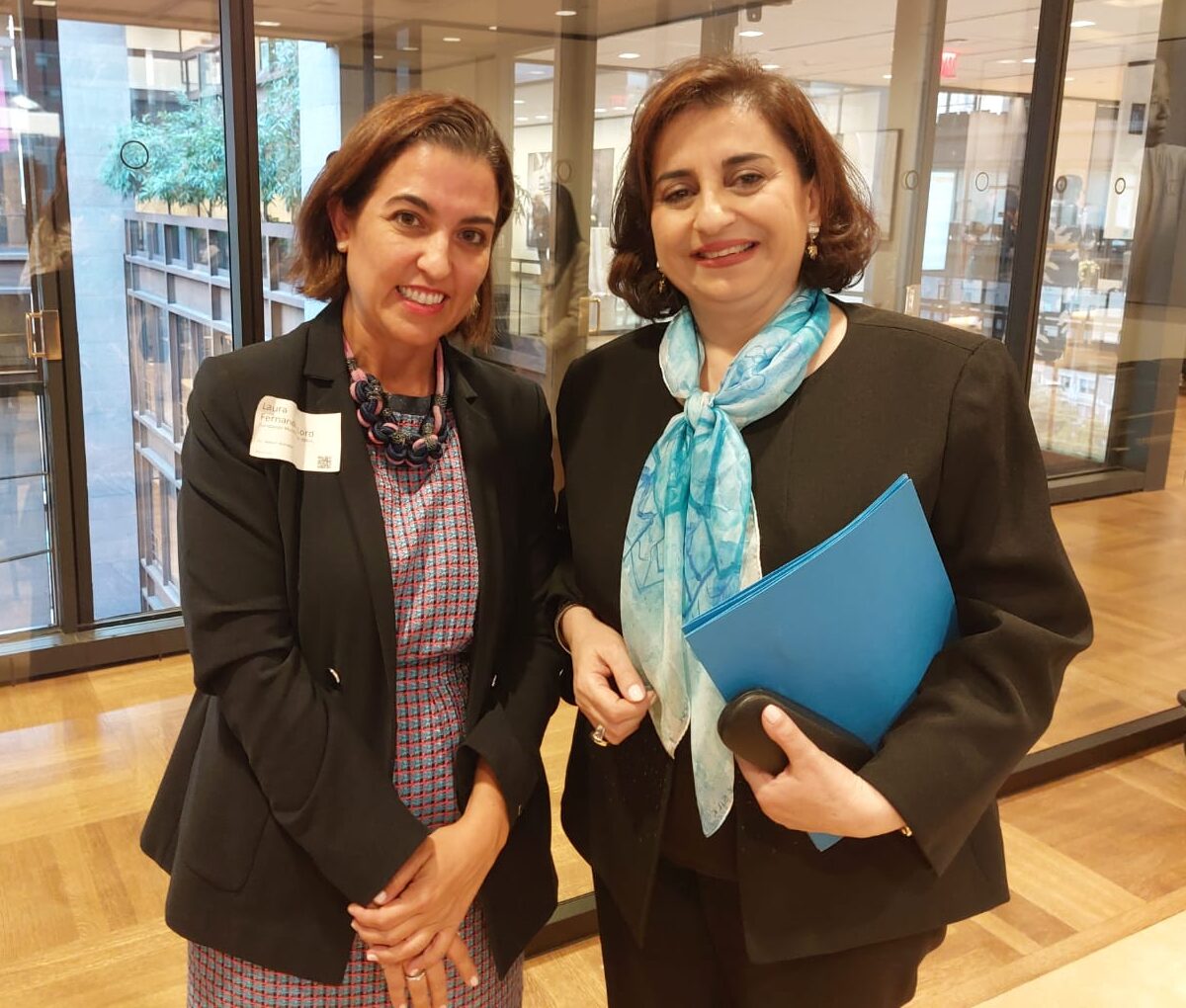 FMBBVA - Laura Lord con directora general de ONU Mujeres FMBBVA - Laura Lord con directora general de ONU Mujeres