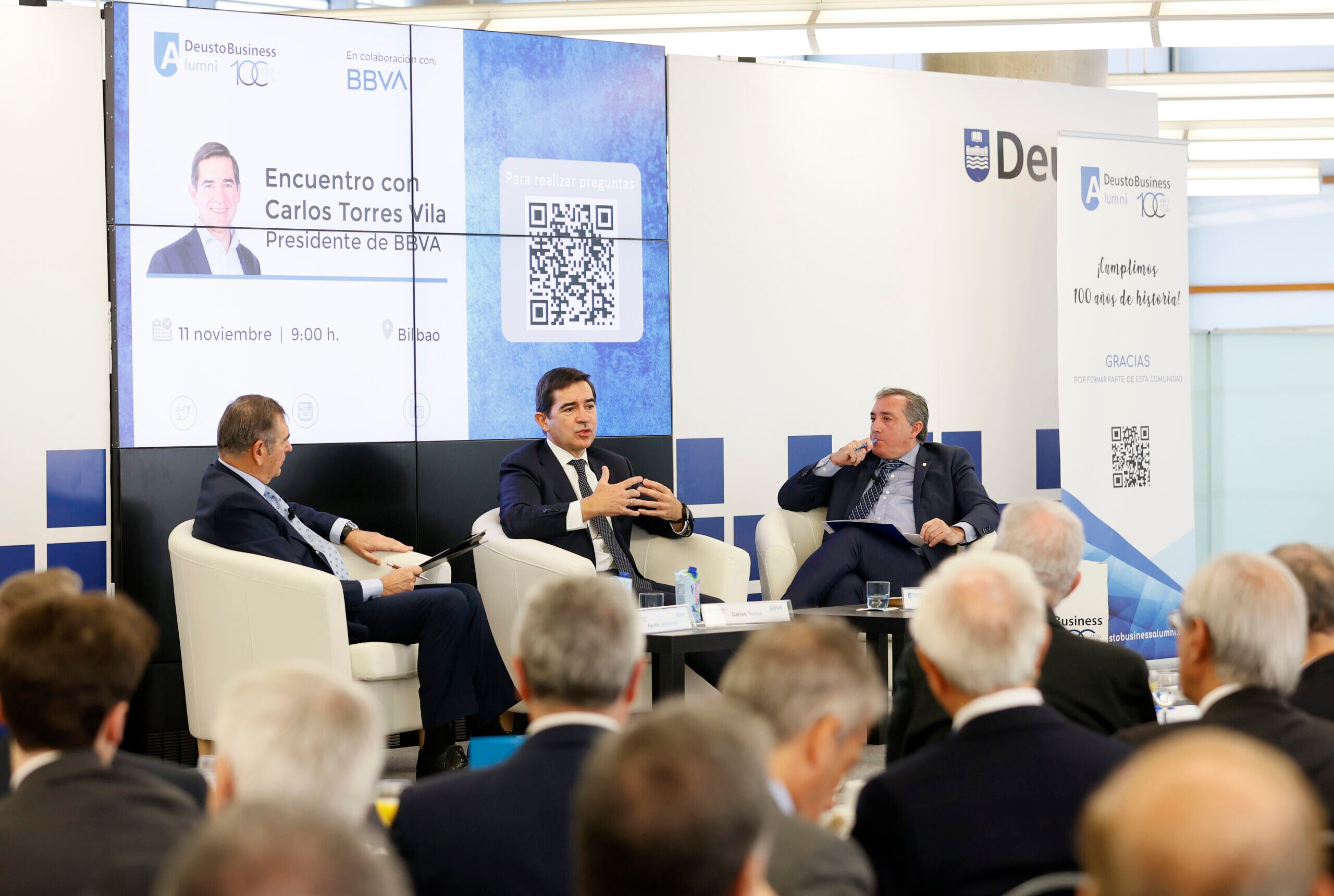 Carlos Torres Vila: “BBVA ha aumentado en un 37% la nueva financiación a empresas en el País Vasco” Carlos Torres Vila: “BBVA ha aumentado en un 37% la nueva financiación a empresas en el País Vasco”