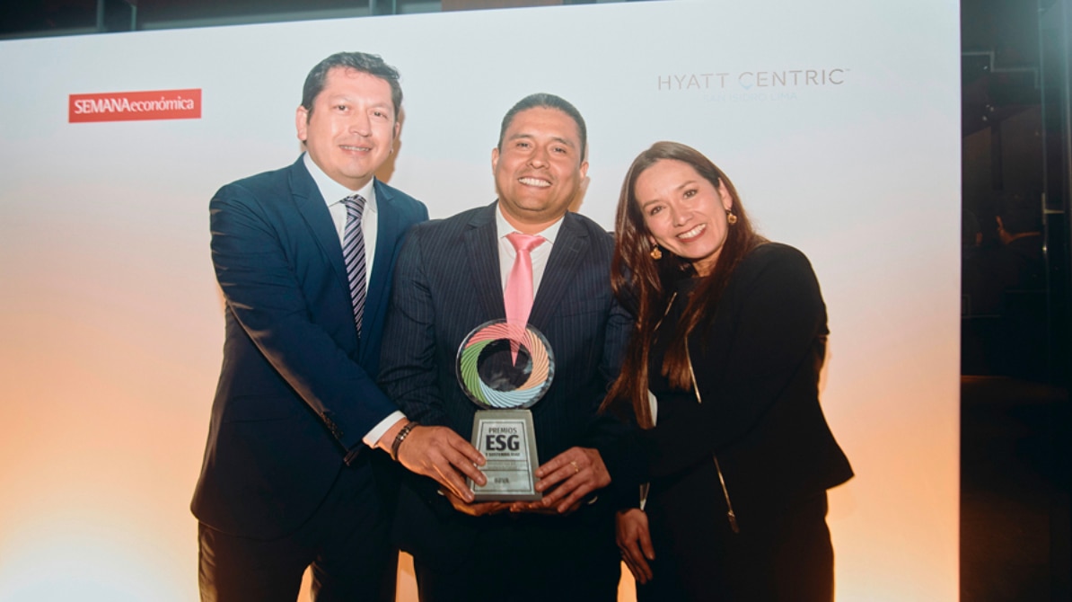 BBVA Perú gana premio de innovación en sostenibilidad