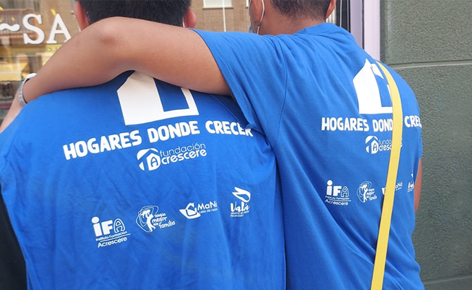 Acrescere, la gran familia de los niños que ya no están solos