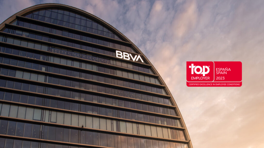 BBVA, elegido Mejor Empleador en España para 2023