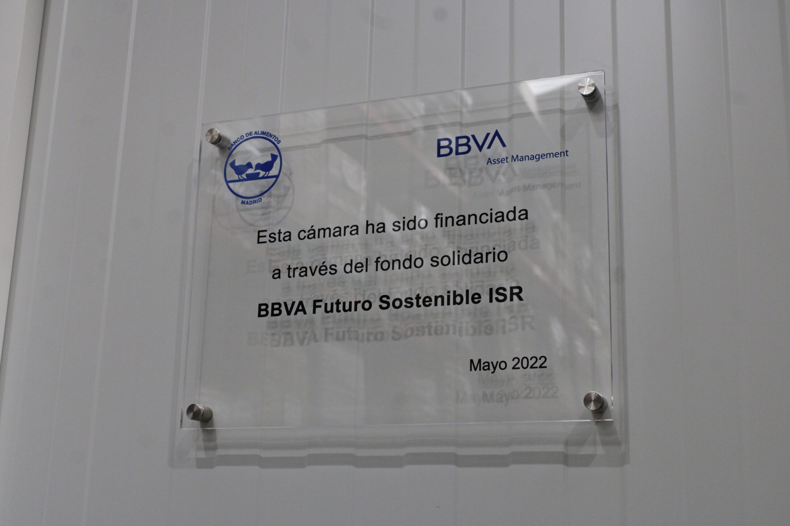 BBVA recibe el reconocimiento de la Fundación Banco de Alimentos de Madrid por su ayuda durante la pandemia BBVA recibe el reconocimiento de la Fundación Banco de Alimentos de Madrid por su ayuda durante la pandemia