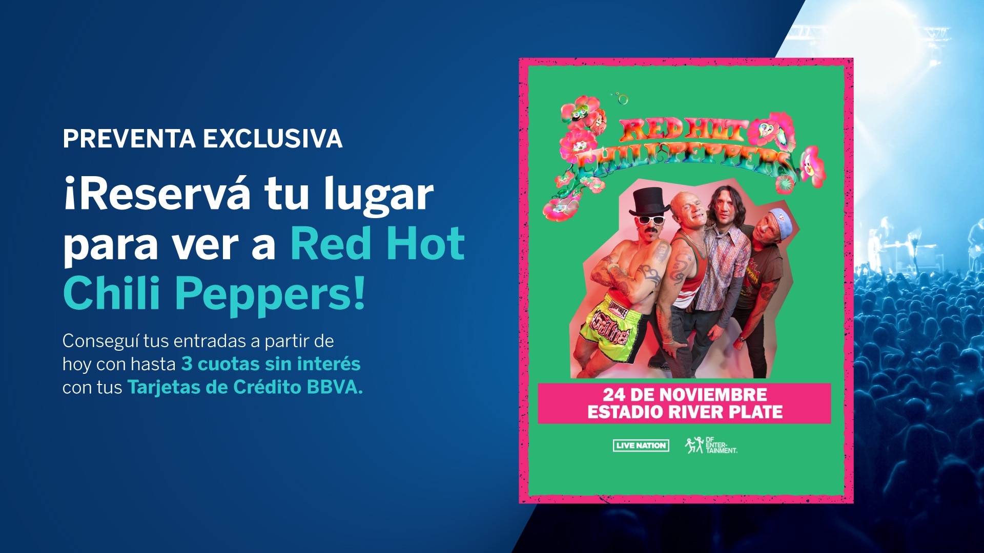 preventa entradas RHCP preventa entradas RHCP