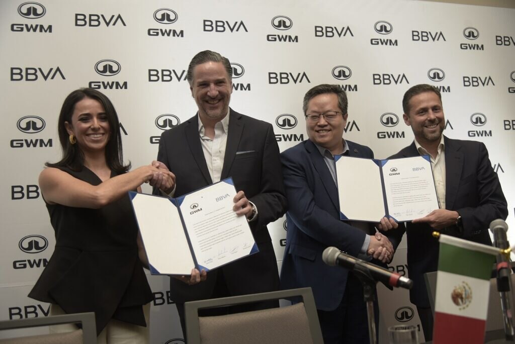 BBVA México ha creato un’alleanza con la casa automobilistica cinese Great Wall Motor e offre finanziamenti GWM
