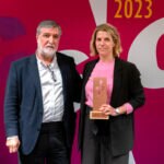 Begoña García BBVA y Pepe de la Peña SIC