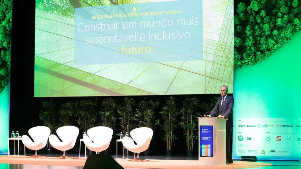 “O BBVA é pioneiro no apoio às empresas portuguesas no caminho do desenvolvimento sustentável”