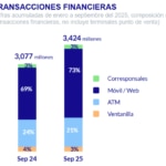 Transacciones Financieras 9M25 BBVA Mexico Transacciones Financieras 9M25 BBVA Mexico