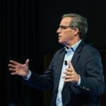 Jaime Saénz de Tejada, responsable global del área de Empresas de BBVA durante el encuentro celebrado en Ciudad BBVA