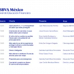 Agenda BBVA México en la SNEF 2025