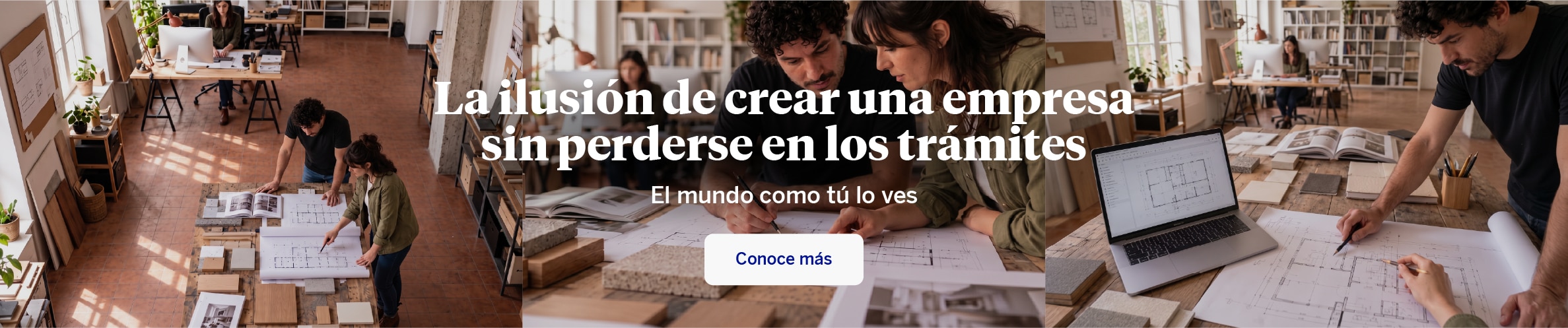 El mundo como tú lo ves: La ilusión de crear una empresa sin perderse entre los trámites