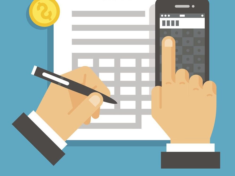 bbva Flat design tax calculation bbva Flat design tax calculation