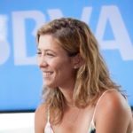Garbine Muguruza during the interview Picture of Garbine Muguruza during the interview