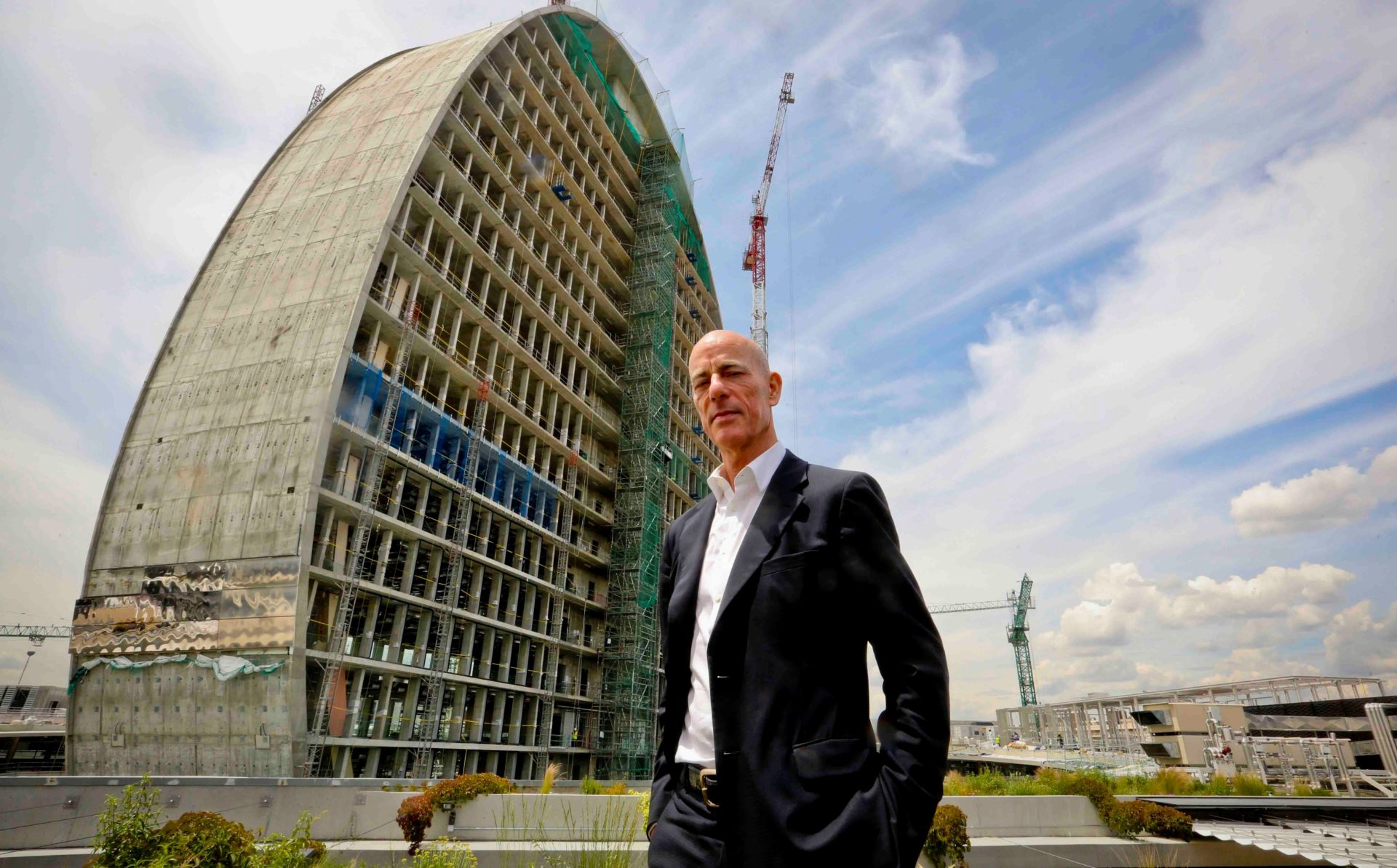 Picture of Jacques Herzog, one of the architects of Ciudad BBVA