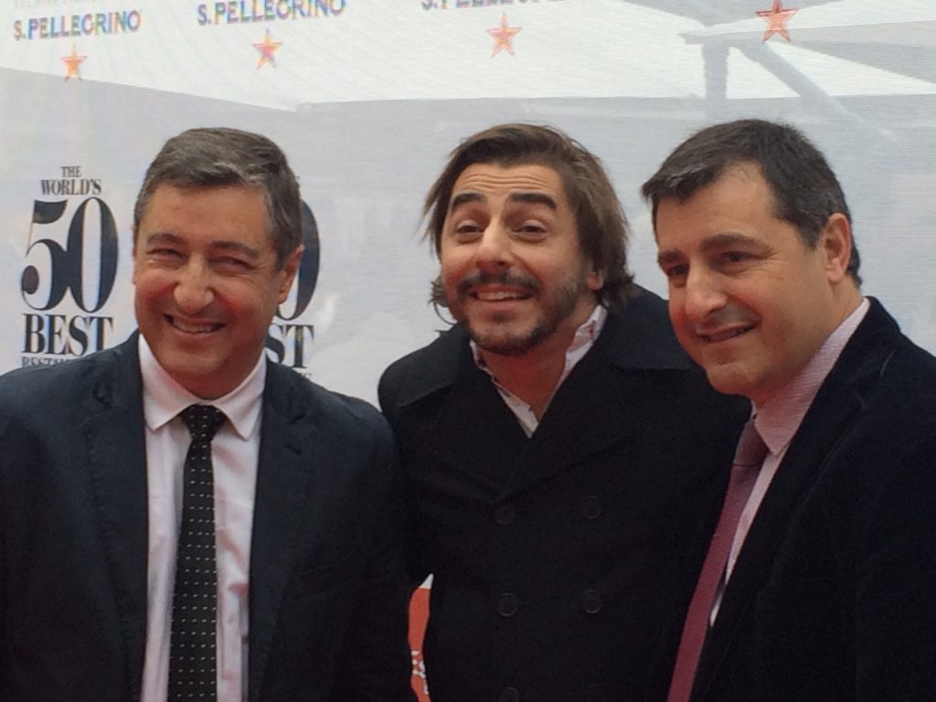 Picture of The Roca brothers in the previous Gala of The World 's 50 Best Restaurants at the Guildhall Theatre ( London) Picture of The Roca brothers in the previous Gala of The World 's 50 Best Restaurants at the Guildhall Theatre ( London)