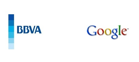 Logo BBVA and Google