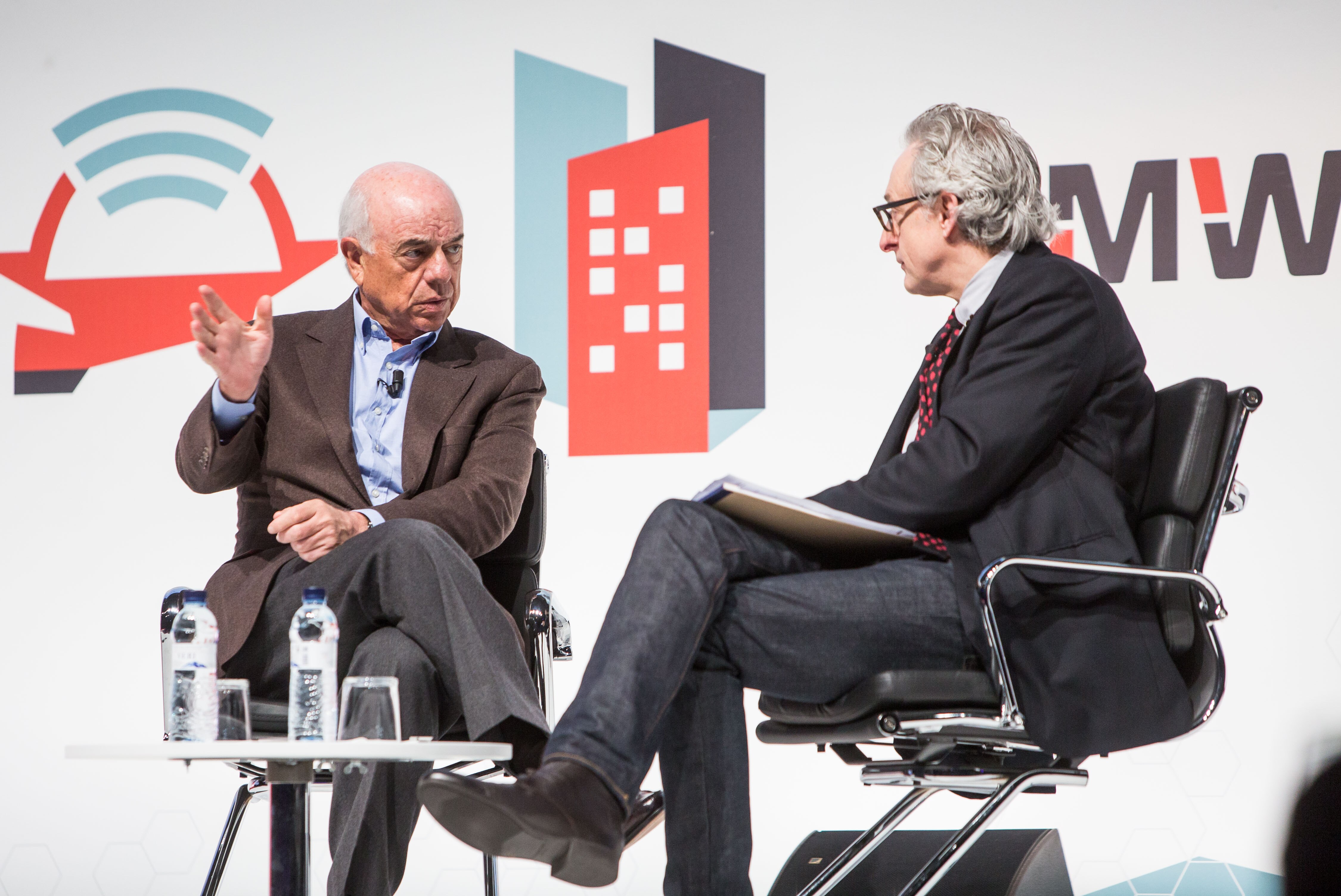 Francisco González, BBVA Chairman, Mobile World Congress Photography of Francisco Gonzalez at Mobile World Congress