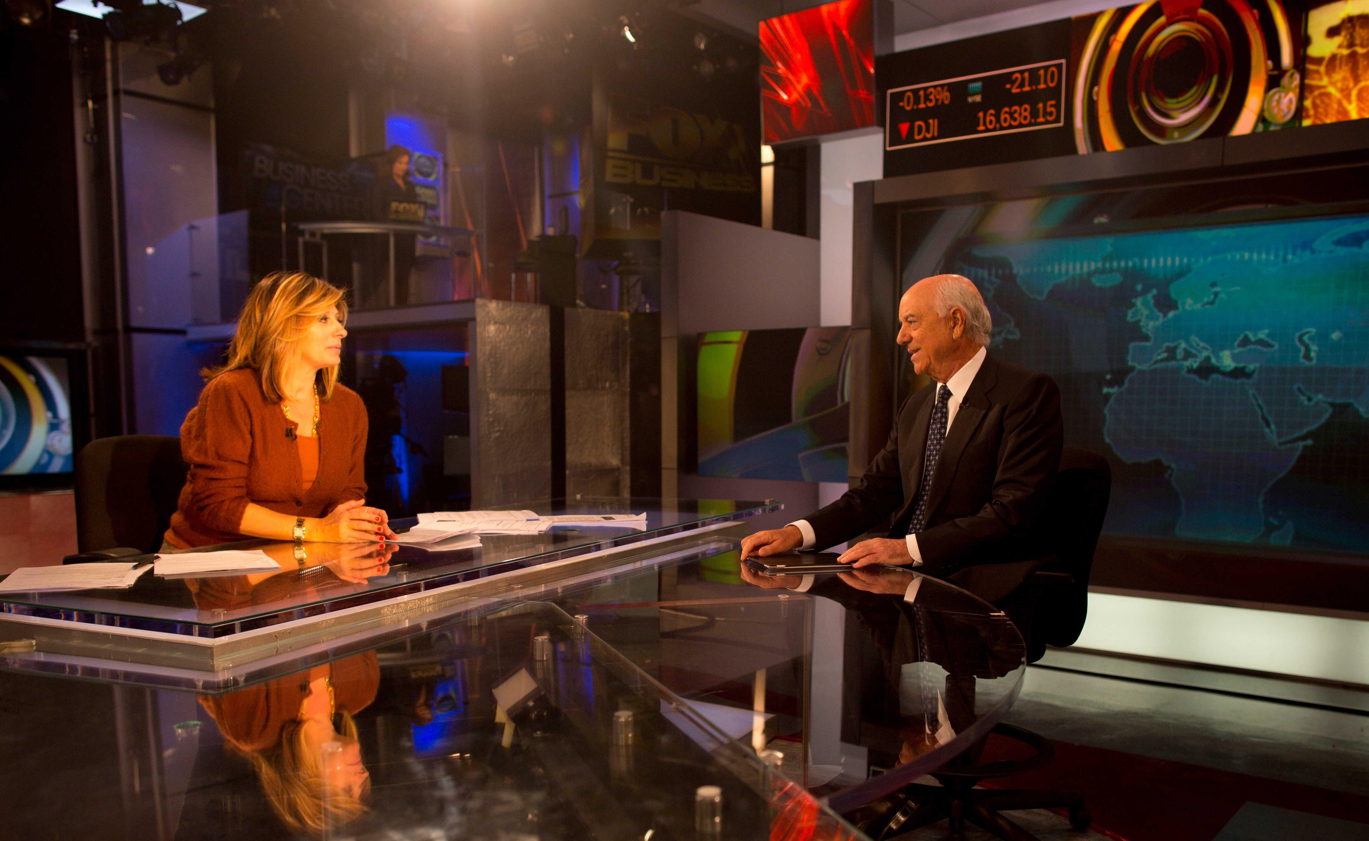 Picture of francisco gonzalez during the interview on 8216 fox business 8217
