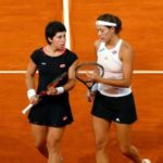 Garbiñe Muguruza y carla Suárez en Birmingham Garbiñe Muguruza y carla Suárez en Birmingham