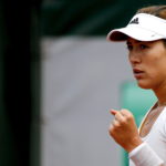 Garbiñe muguruza, roland garros, tennis Picture of Garbiñe Muguruza BBVA Ambassador in Roland Garros, Paris