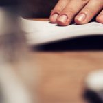 Man reading manual book bbva Man reading manual book bbvaMan reading manual book bbva