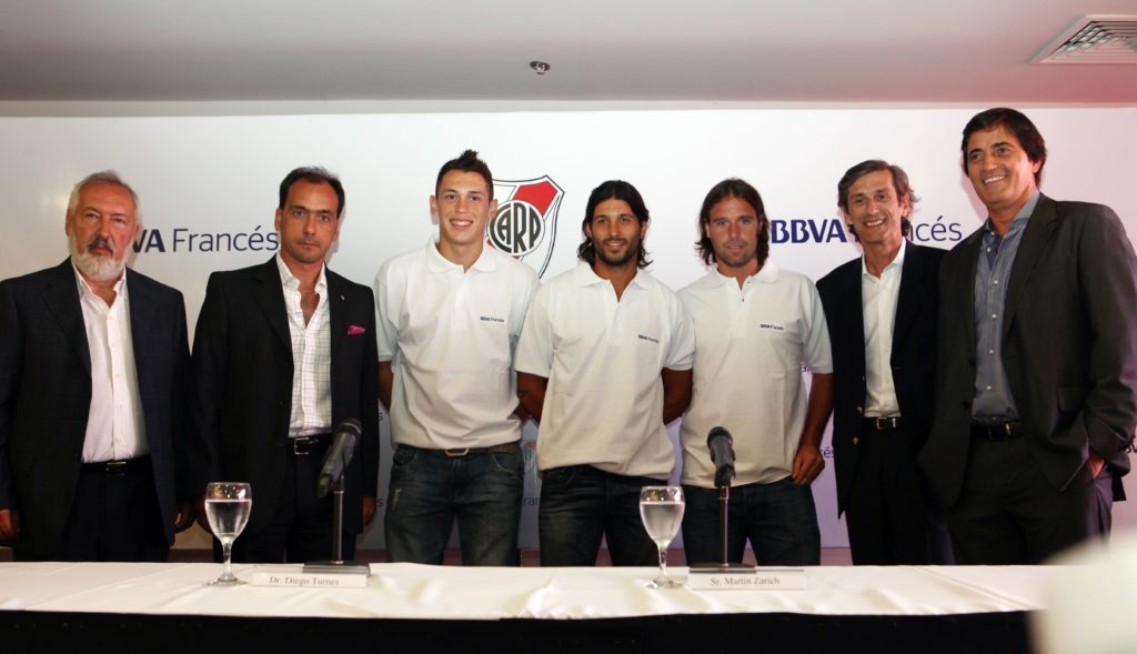 Presentation of the agreement between BBVA Francés and River Plate