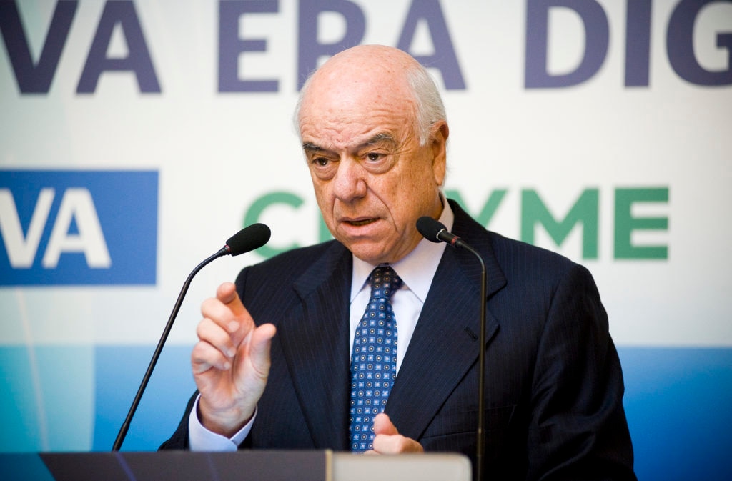 Francisco González at the business meetings organized by CEOE Picture Francisco González at the business meetings organized by CEOE BBVA
