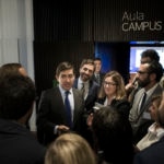 Carlos Torres Vila, BBVA's CEO, and Ignacio Jiménez Soler, Communications Strategy, at Aula CAMPUS BBVA in the presentation of 3Q15 Results Picture Carlos Torres Vila, BBVA's CEO, and Ignacio Jiménez Soler, Communications Strategy, at Aula CAMPUS BBVA in the presentation of 3Q15 Results