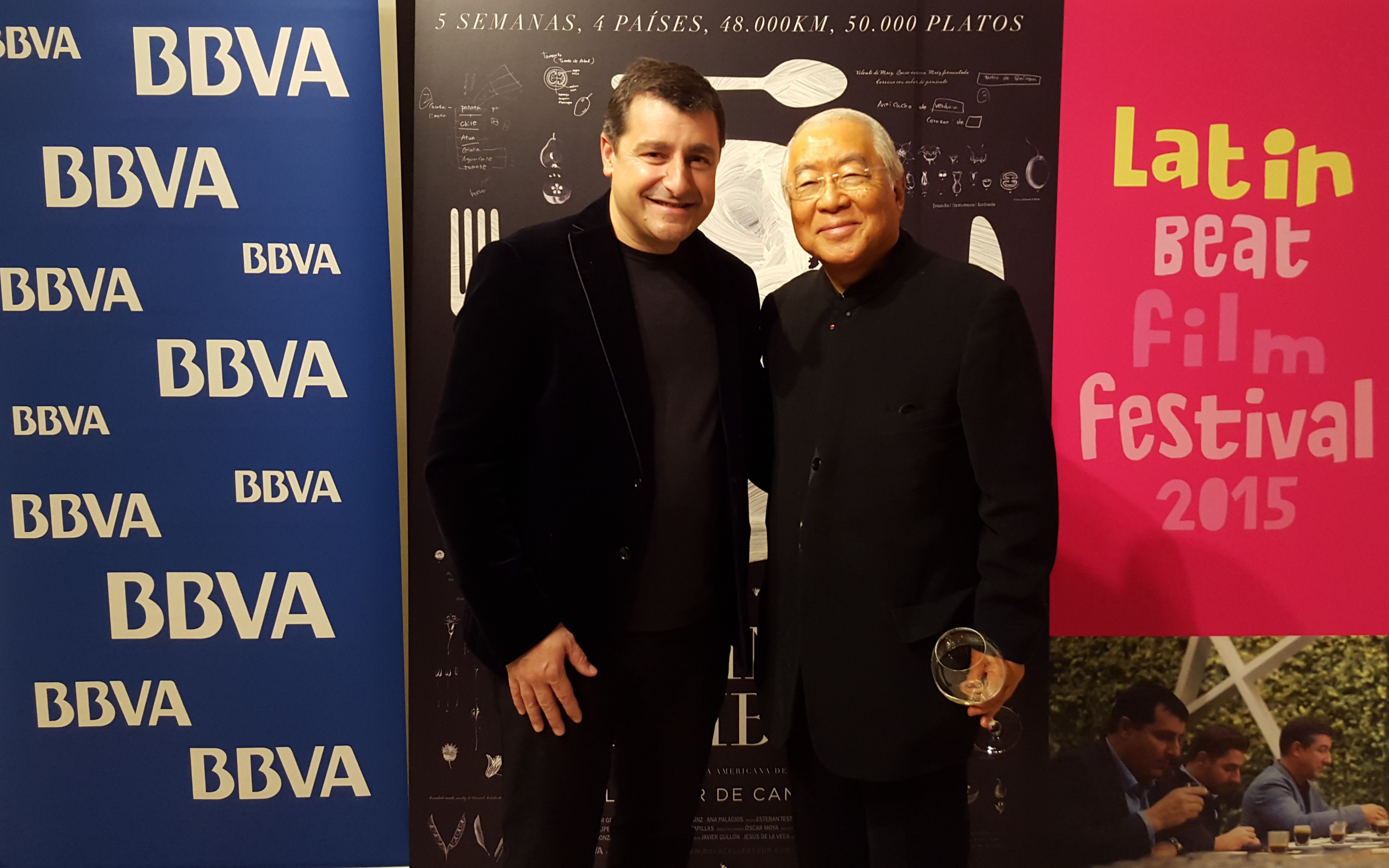Fotografía de josep-roca-y-yukio-hattori-BBVA
