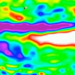Picture of the map of El Niño in 1997. BBVA. Resource