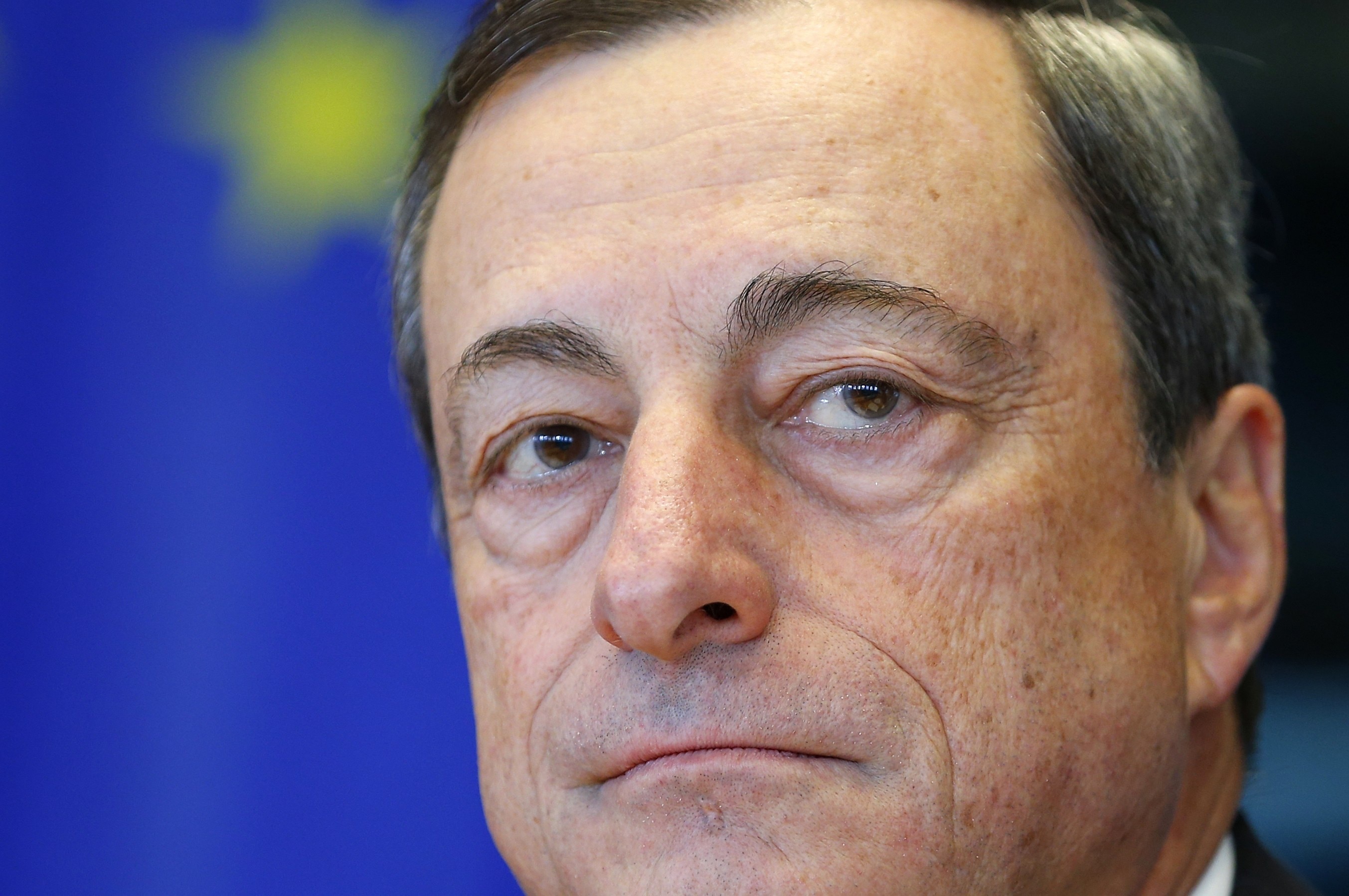 Mario Draghi president ECB. European Central Bank Mario Draghi ECB