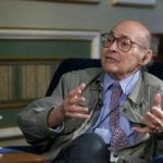 Picture of Marvin Minsky awarded by the BBVA Foundation