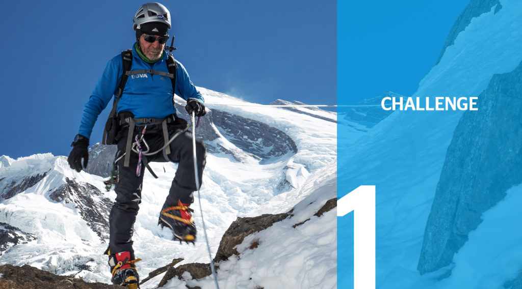 Header the challenge Expedition BBVA with Carlos Soria