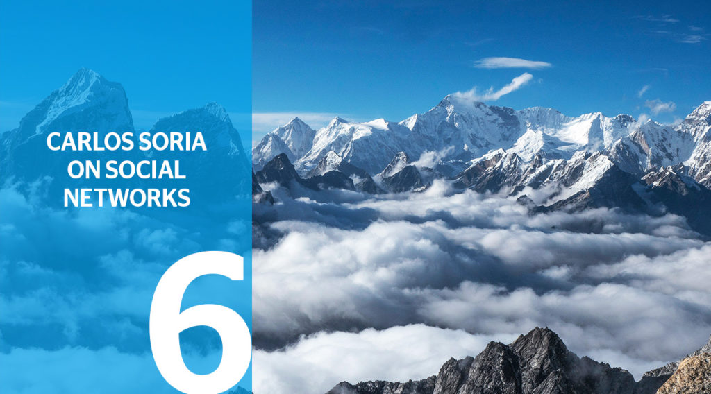 Header Carlos Soria on social networks Expedition BBVA