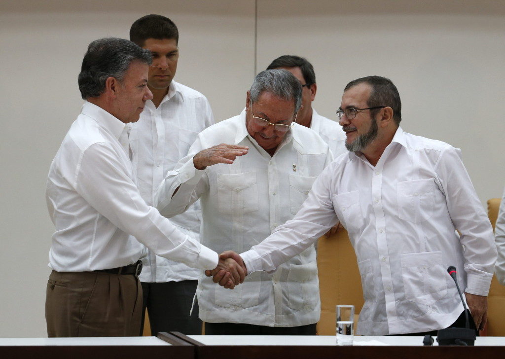 Peace process in Colombia. 2015 BBVA Peace process in Colombia.2015