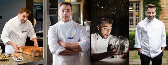 Jordi Roca pastry chef at El Celler de Can Roca - BBVA Picture of Jordi Roca pastry chef at El Celler de Can Roca - BBVA